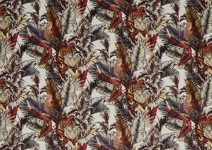 Bengal Tiger, Safari - Fabric Only - Image 3